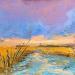 Painting La pesca by Max Pedreira | Painting Impressionism Landscapes Acrylic