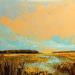 Painting Cielo amarillo by Max Pedreira | Painting Impressionism Landscapes Acrylic