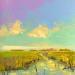 Peinture Dos nubes par Max Pedreira | Tableau Impressionnisme Paysages Acrylique