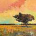Painting Te espero bajo el arbol by Max Pedreira | Painting Impressionism Landscapes Acrylic