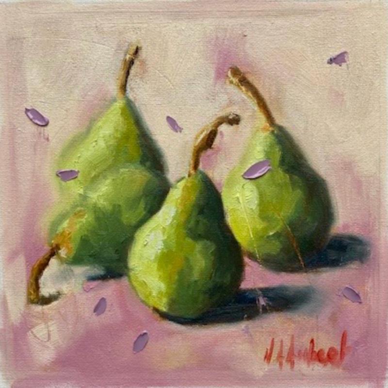 Painting Les quatre gracieuses by Aubert Nawel | Painting Figurative Oil Pop icons, Still-life