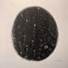 Peinture BLACK RIVER  par Caitrin Alexandre | Tableau Figuratif Paysages Nature Minimaliste Carton Encre