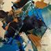 Peinture Junction par Virgis | Tableau Abstrait Minimaliste Huile