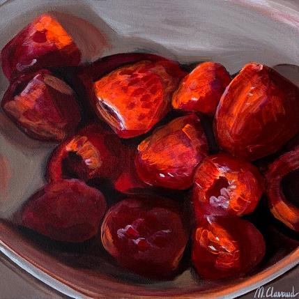 Painting CUEILLETTE by Clavaud Morgane | Painting Realism Acrylic Life style, Nature, Still-life