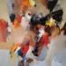 Peinture Rage and beauty par Virgis | Tableau Abstrait Minimaliste Huile