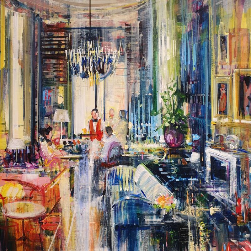Painting Club Housse by Frédéric Thiery | Painting Figurative Acrylic