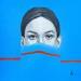 Peinture Hide and seek par Ivanova Margarita | Tableau Pop-art Portraits Huile