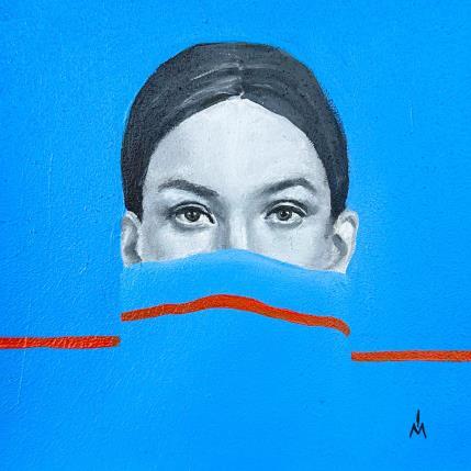 Painting Hide and seek by Ivanova Margarita | Painting Pop-art Oil Portrait