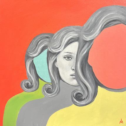 Painting Identification by Ivanova Margarita | Painting Pop-art Oil Portrait
