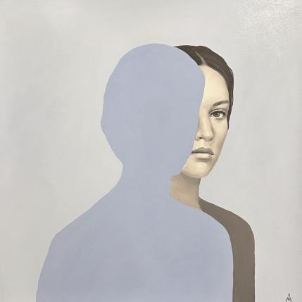 Gemälde Imprint  von Ivanova Margarita | Gemälde Pop-Art Öl Porträt