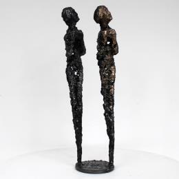 Sculpture Duo Muses 32-23 by Buil Philippe | Sculpture Figurative