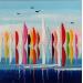 Painting Color of sea by Fonteyne David | Painting Figurative Acrylic
