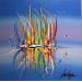 Painting Festival lumineux by Fonteyne David | Painting Figurative Marine Acrylic