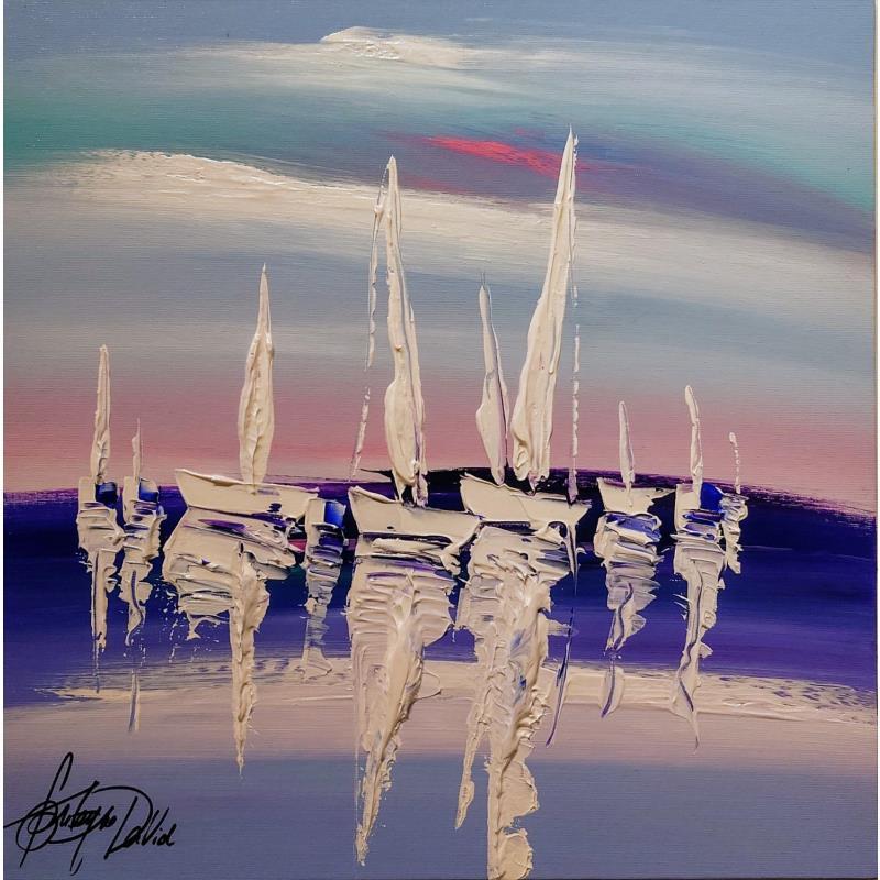 Painting Puissante mer by Fonteyne David | Painting Figurative Acrylic