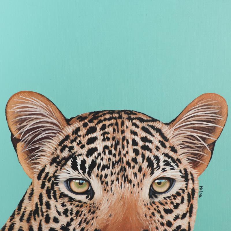 Painting I SEE YOU 52 by Milie Lairie | Painting Realism Nature Animals Oil