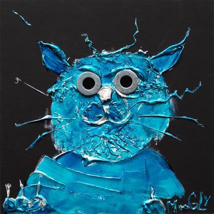 Painting Dominus by Moogly | Painting Raw art Acrylic, Resin Animals, Pop icons