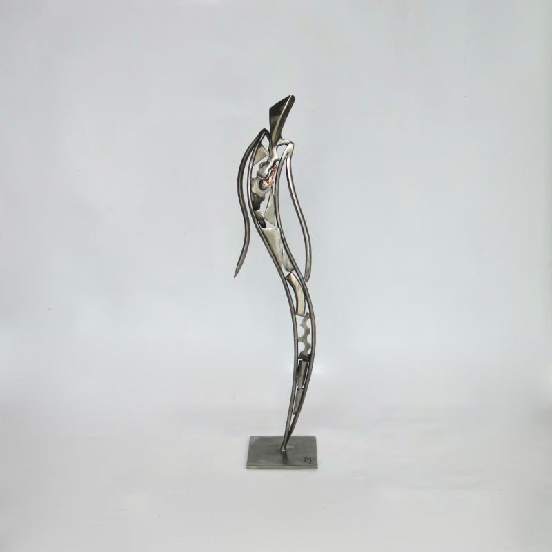 Sculpture Romance by Martinez Jean-Marc | Sculpture Figurative Metal Mode