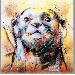 Painting DIDACE by Istraille | Painting Figurative Portrait Acrylic