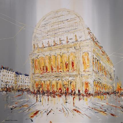 Painting Soirée concert by Rousseau Patrick | Painting Figurative Oil Urban