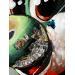 Peinture Big Yoshi par Caizergues Noël  | Tableau Pop-art Cinéma Icones Pop Enfant Acrylique Collage