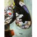 Gemälde Snoopy von Caizergues Noël  | Gemälde Pop-Art Kino Pop-Ikonen Kinder Acryl Collage
