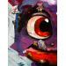Peinture Spyro par Caizergues Noël  | Tableau Pop-art Cinéma Icones Pop Enfant Acrylique Collage