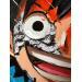 Peinture Luffy par Caizergues Noël  | Tableau Pop-art Cinéma Icones Pop Enfant Acrylique Collage