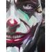 Gemälde Joker von Caizergues Noël  | Gemälde Pop-Art Kino Pop-Ikonen Kinder Acryl Collage