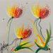 Painting Les fleurs Bourgeoises  by Fonteyne David | Painting Figurative Acrylic