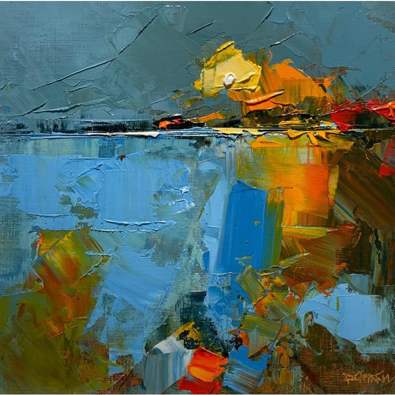 Painting Abstract 25.15 by Castan Daniel | Painting Figurative Urban Oil