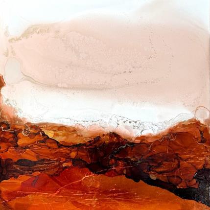 Painting Nuées d'amour 1557 by Depaire Silvia | Painting Abstract Acrylic Landscapes, Minimalist