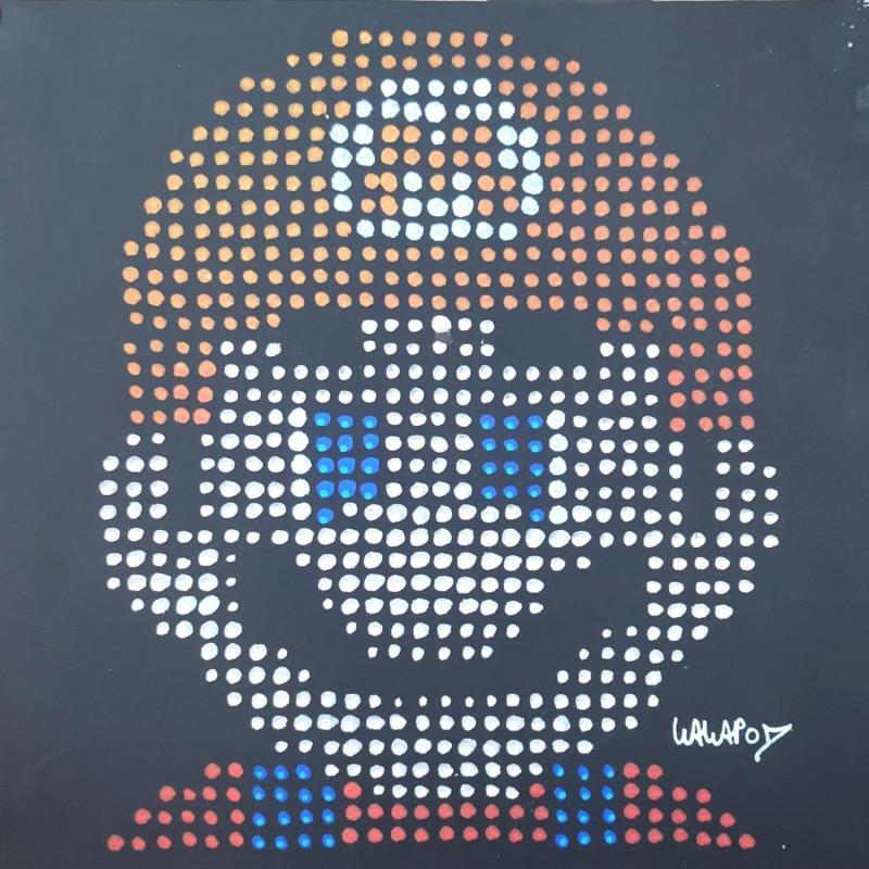 Peinture Mario  par Wawapod | Tableau Pop-art Icones Pop Acrylique Posca