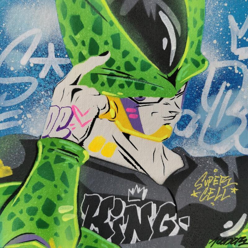 Painting Cell by Kedarone | Painting Pop-art Acrylic, Graffiti Pop icons
