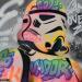 Gemälde Stormtrooper 151 von Kedarone | Gemälde Pop-Art Pop-Ikonen Graffiti Acryl