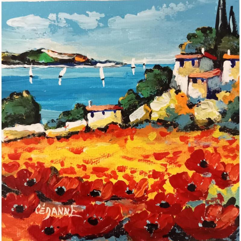 Painting Couleurs de Provence by Cédanne | Painting Figurative Oil Landscapes
