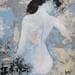 Painting Desnuda F4-5 by Duprat Françoise | Painting Figurative Nude