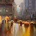 Painting The smell of rain  by Bond Tetiana | Painting Figurative Oil