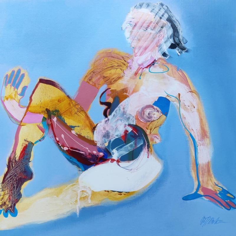 Painting Yes, I say Yes by Cressanne | Painting Figurative Acrylic, Graffiti, Posca Nude