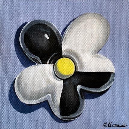 Painting DAISY by Clavaud Morgane | Painting Pop-art Acrylic Pop icons, Still-life