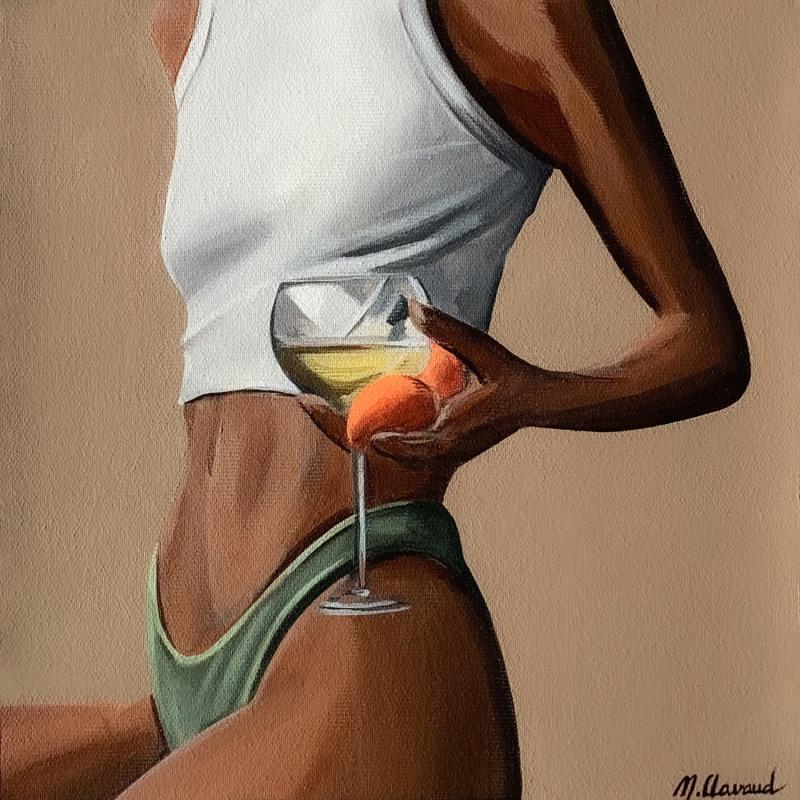Painting F3 No Name 10036-21378-20231127-9 by Clavaud Morgane | Painting Realism Acrylic Life style, Nude, Still-life