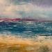 Painting Energie bleue by Levesque Emmanuelle | Painting Impressionism Landscapes Marine Oil