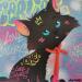 Peinture Berlioz  par Kedarone | Tableau Pop-art Icones Pop Graffiti Acrylique
