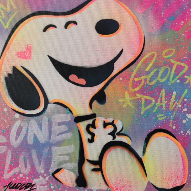 Painting Snoopy MDR by Kedarone | Painting Pop-art Acrylic, Graffiti Pop icons