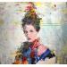 Painting La vie en couleur by Yavru Irfan | Painting Figurative Oil