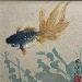 Gemälde Goldfish von Yu Huan Huan | Gemälde Figurativ Tiere Tinte