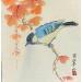 Gemälde Bird von Yu Huan Huan | Gemälde Figurativ Tinte