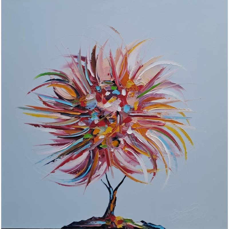Painting Un arbre, Un amour by Fonteyne David | Painting Figurative Nature Oil