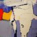 Peinture rythmes libres par L'huillier Françis | Tableau Abstrait Paysages Huile