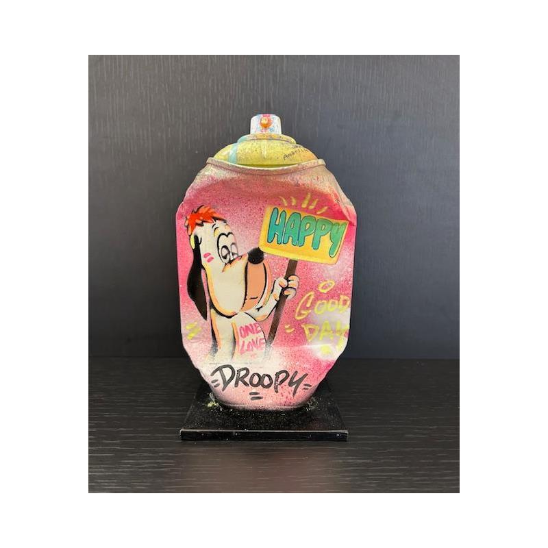 Sculpture DROOPY par Kedarone | Sculpture Pop-art Icones Pop Graffiti Acrylique