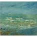 Painting Magie verte by Levesque Emmanuelle | Painting Abstract Landscapes Marine Nature Oil